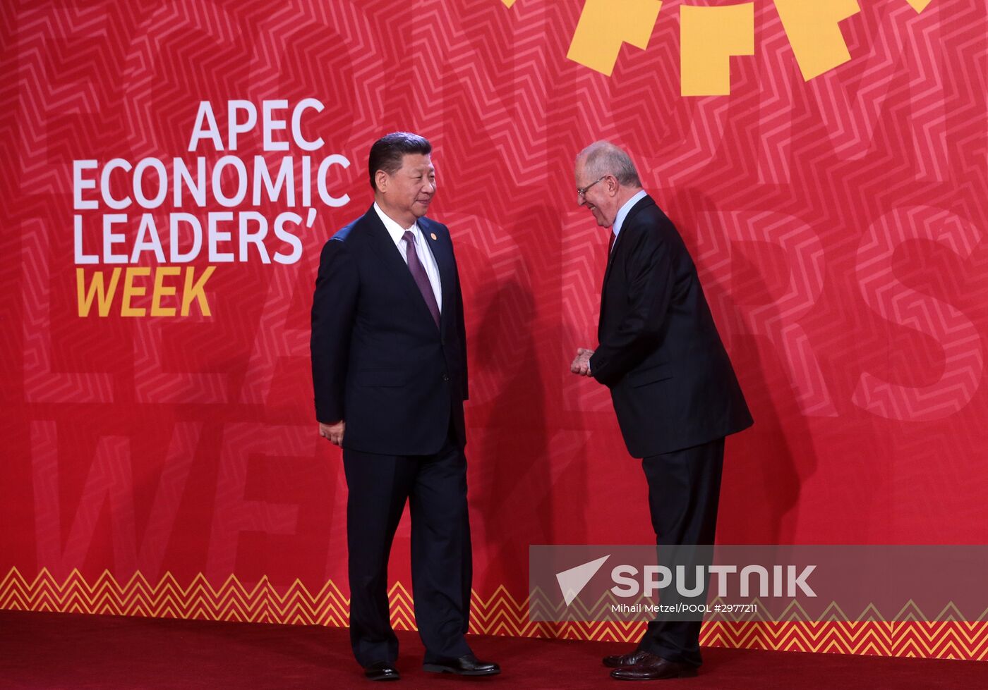 Presient Putin at APEC Summit in Peru. Day Two