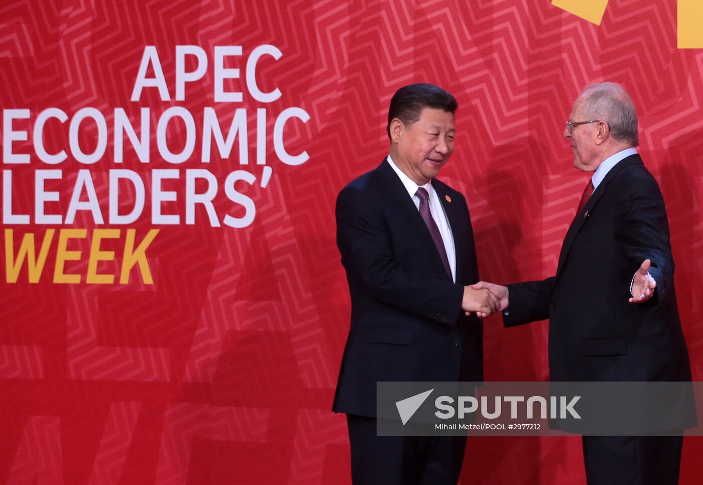 Presient Putin at APEC Summit in Peru. Day Two