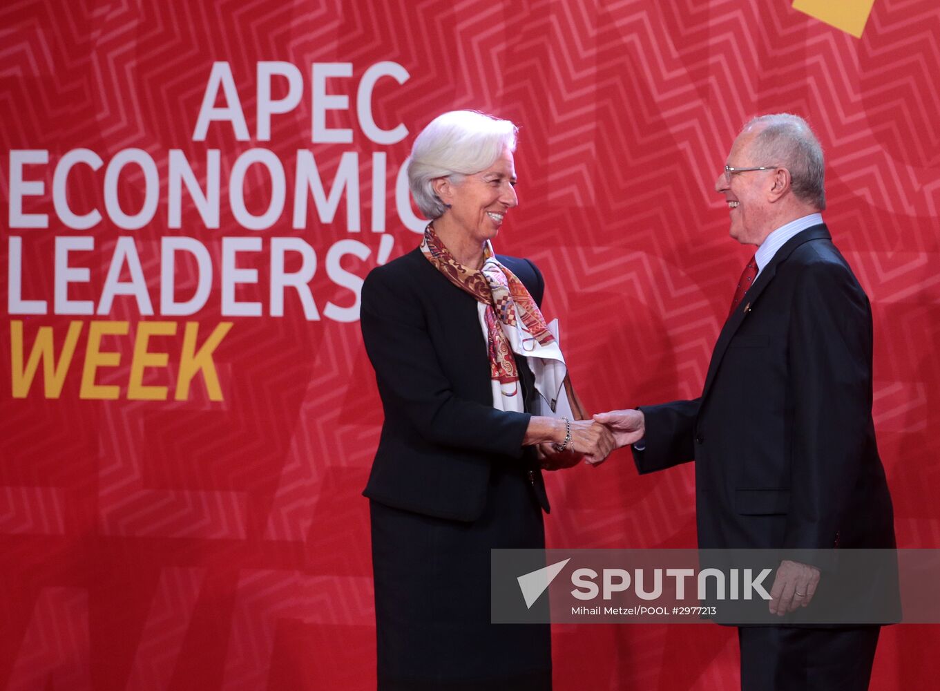 Presient Putin at APEC Summit in Peru. Day Two