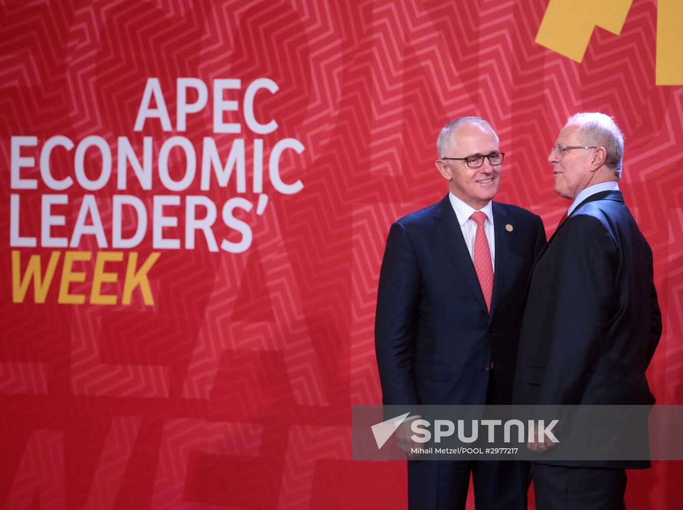 Presient Putin at APEC Summit in Peru. Day Two
