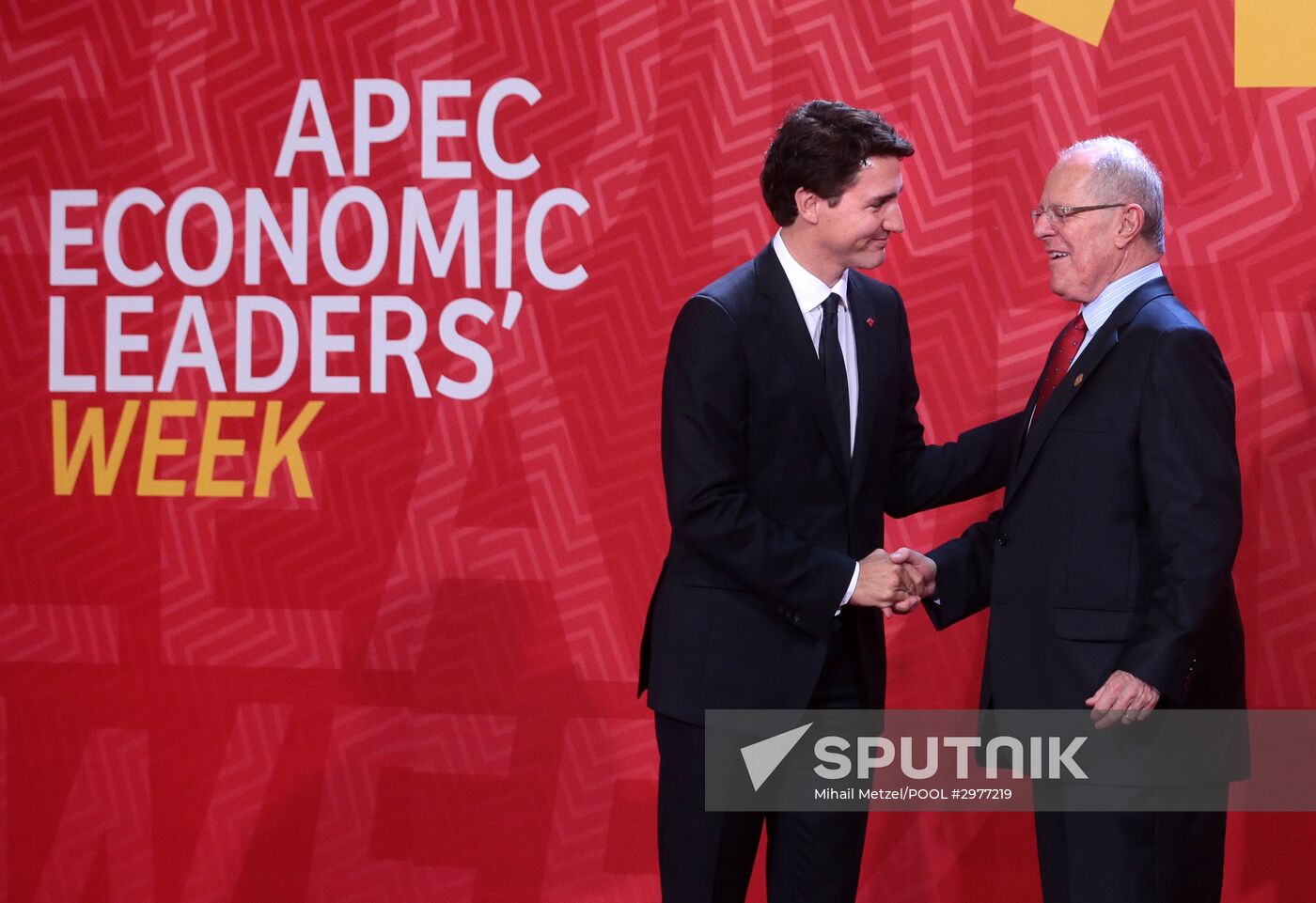 Presient Putin at APEC Summit in Peru. Day Two