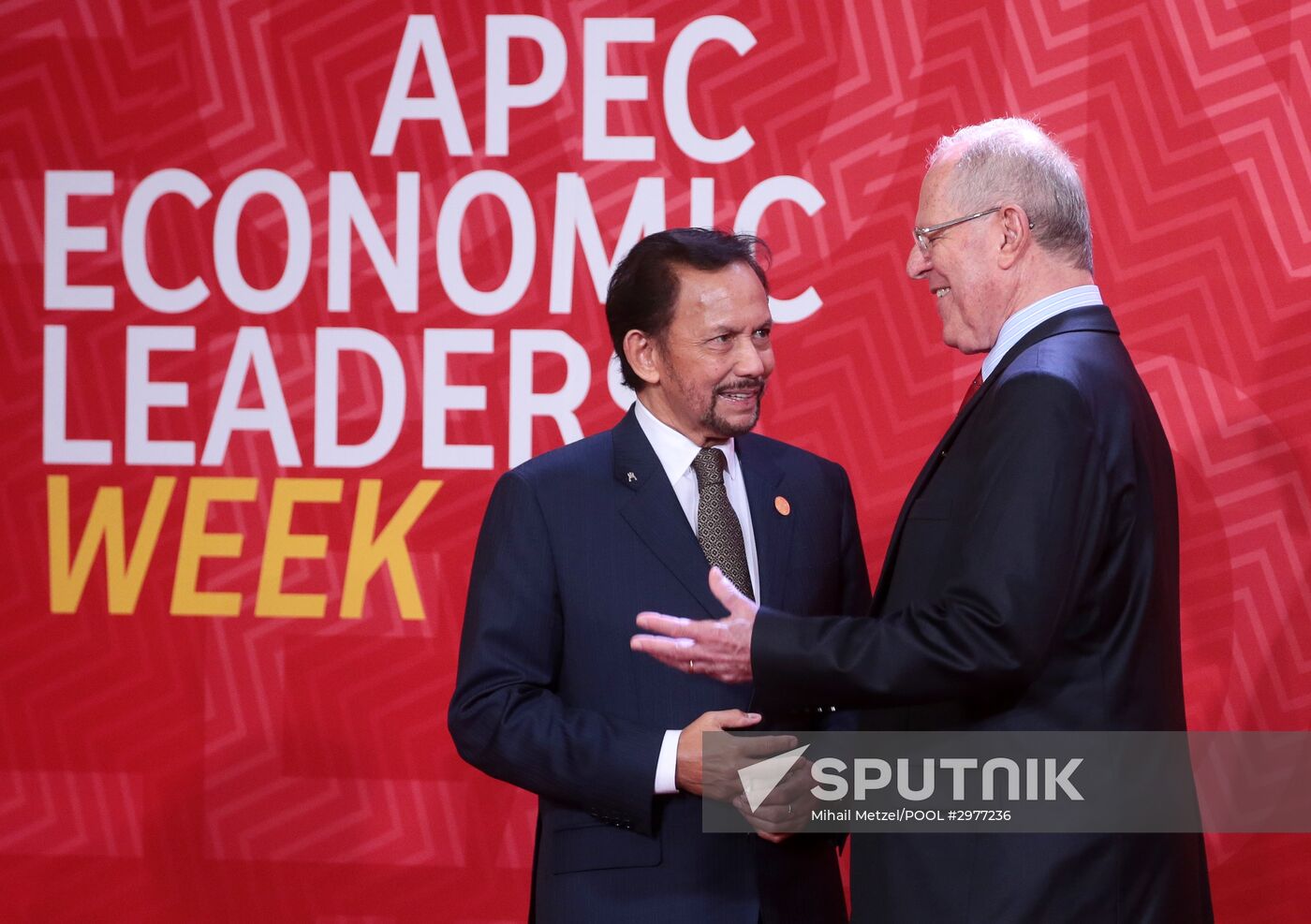 Presient Putin at APEC Summit in Peru. Day Two