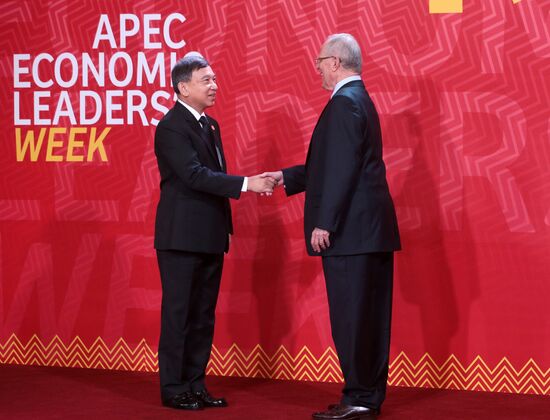 Russian President Vladimir Putin at APEC summit in Peru. Day Two