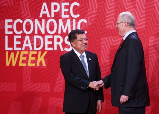 Russian President Vladimir Putin at APEC summit in Peru. Day Two