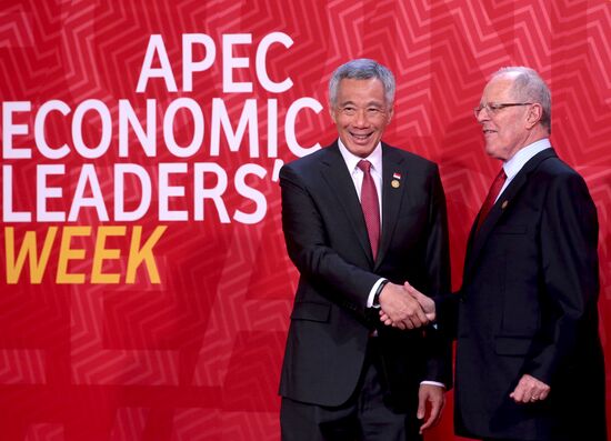 Russian President Vladimir Putin at APEC summit in Peru. Day Two