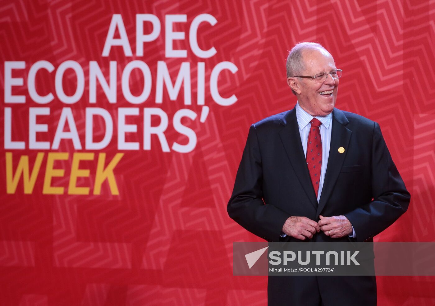 Presient Putin at APEC Summit in Peru. Day Two