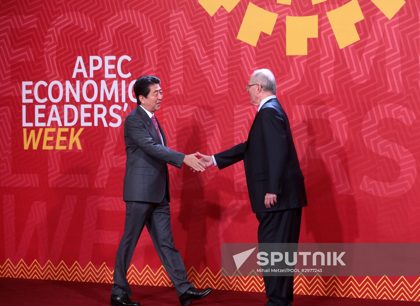 Presient Putin at APEC Summit in Peru. Day Two