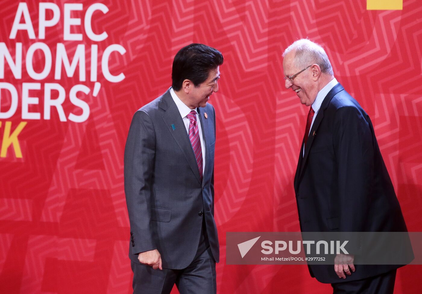 Presient Putin at APEC Summit in Peru. Day Two