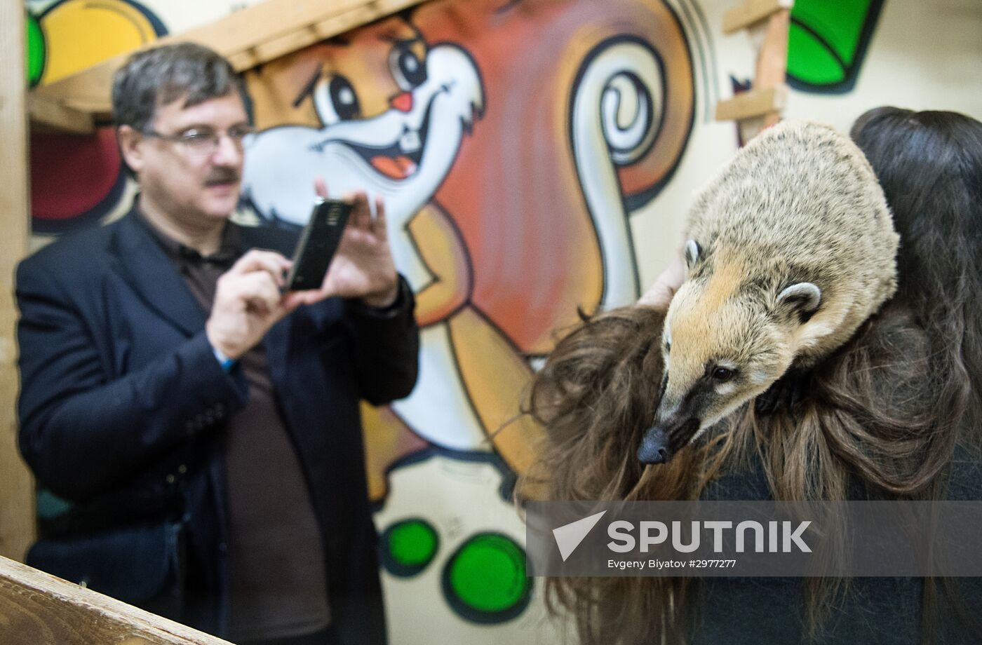 Petting zoo in Moscow