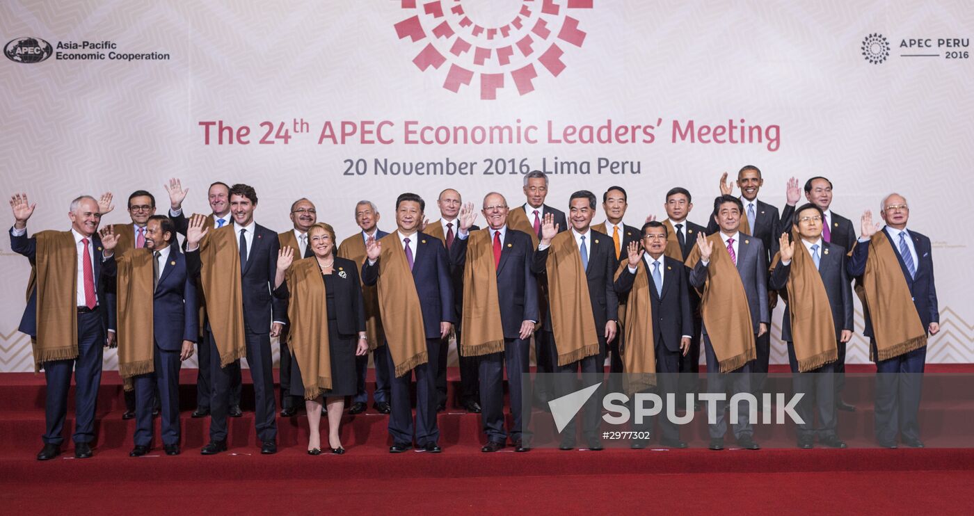 Russian President Vladimir Putin at APEC summit in Peru. Day Two