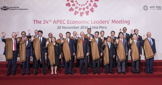 Russian President Vladimir Putin at APEC summit in Peru. Day Two