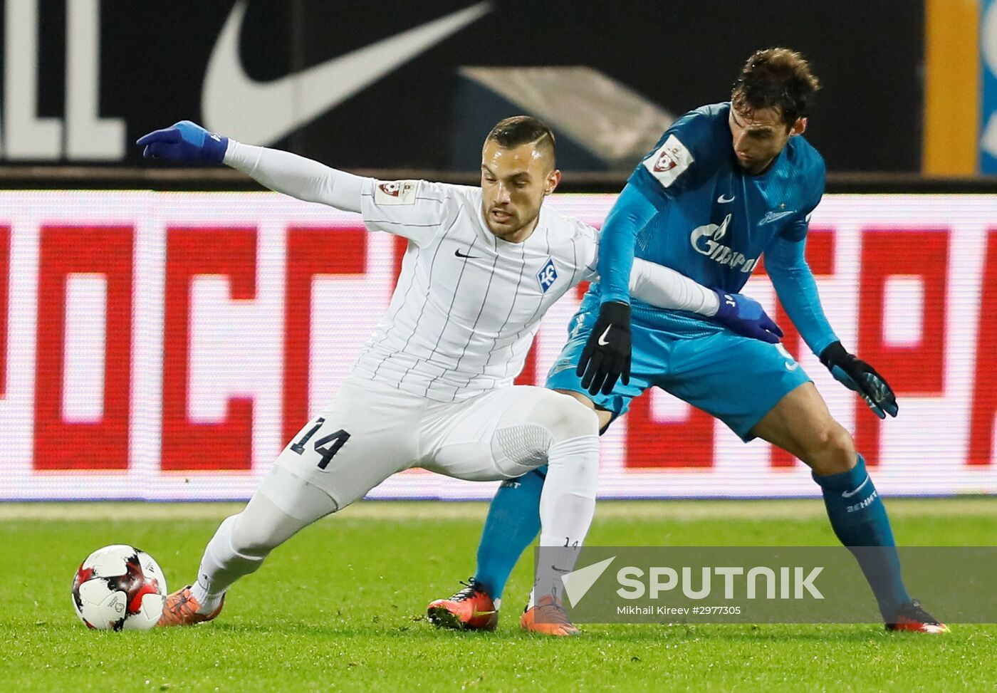 Russian Football Premier League. Zenit vs. Krylia Sovetov