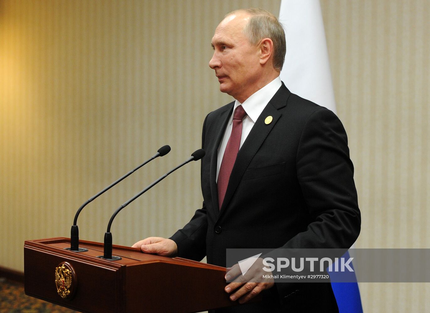 Russian President Vladimir Putin at APEC summit in Peru. Day Two
