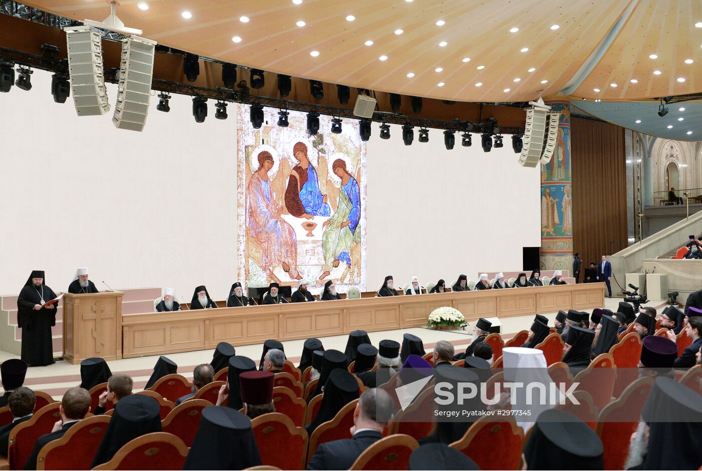 Celebrating 70th birthday of Patriarch Kirill of Moscow and All Russia