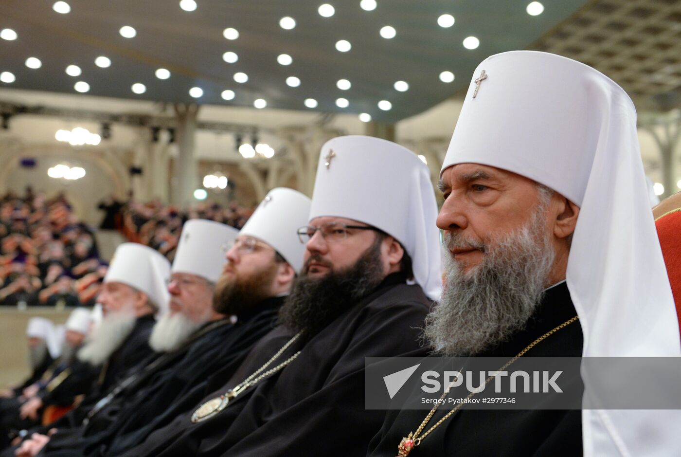 Celebrating 70th birthday of Patriarch Kirill of Moscow and All Russia