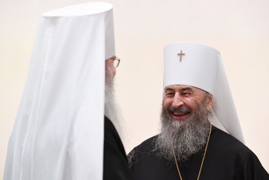 Celebrating 70th birthday of Patriarch Kirill of Moscow and All Russia