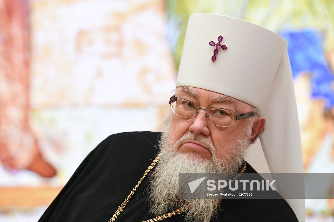 Celebrating 70th birthday of Patriarch Kirill of Moscow and All Russia