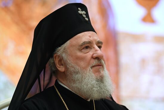 Celebrating 70th birthday of Patriarch Kirill of Moscow and All Russia