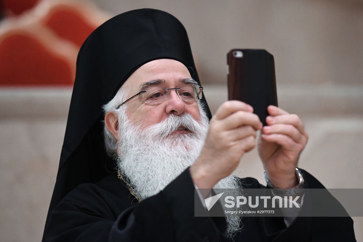 Celebrating 70th birthday of Patriarch Kirill of Moscow and All Russia