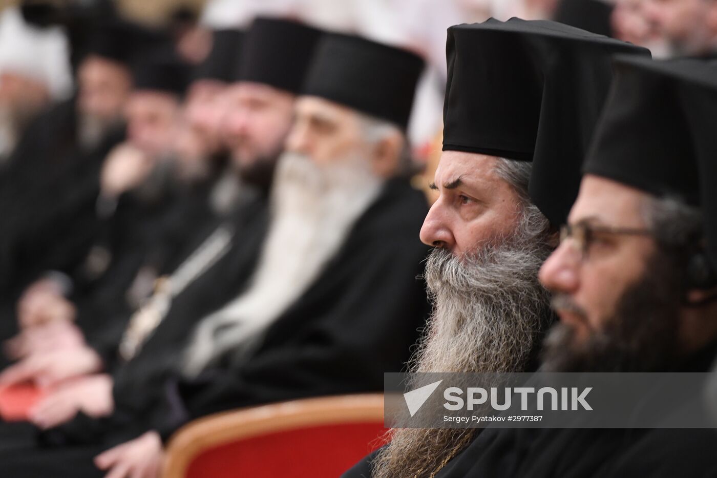 Celebrating 70th birthday of Patriarch Kirill of Moscow and All Russia