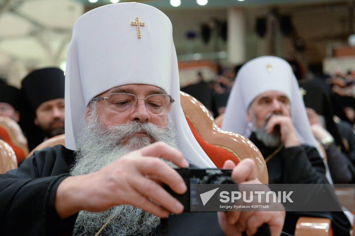 Celebrating 70th birthday of Patriarch Kirill of Moscow and All Russia
