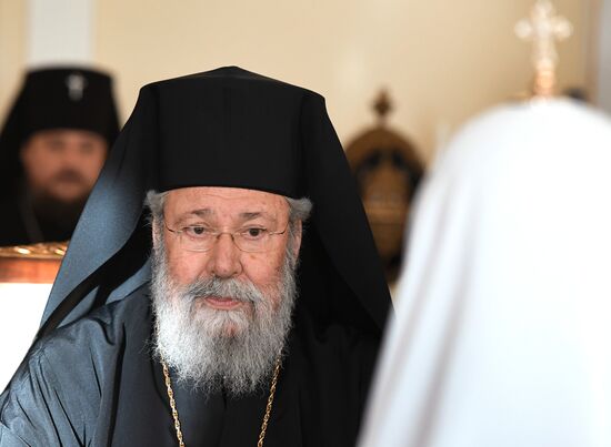 Patriarch of Moscow and All Russia Kirill meets with local Orthodox church primates