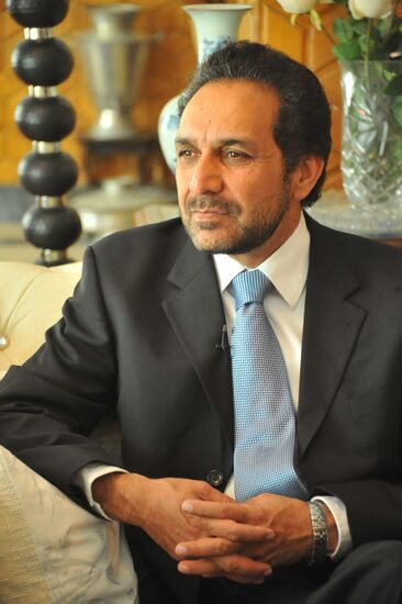Ambassador of the Republic of Afghanistan to Russia Ahmad Zia Massoud