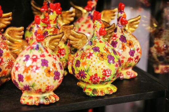 New Year Eve bazaar in TSUM