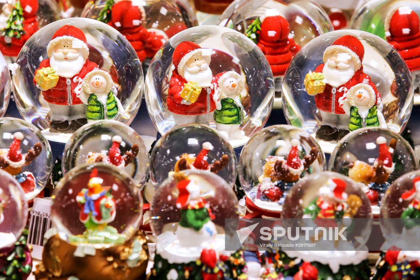 New Year Eve bazaar in TSUM