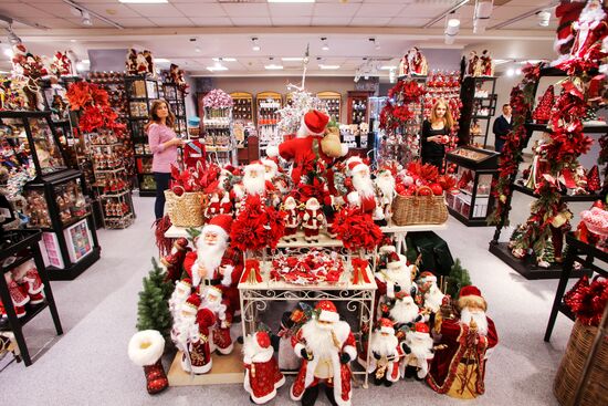 New Year Eve bazaar in TSUM