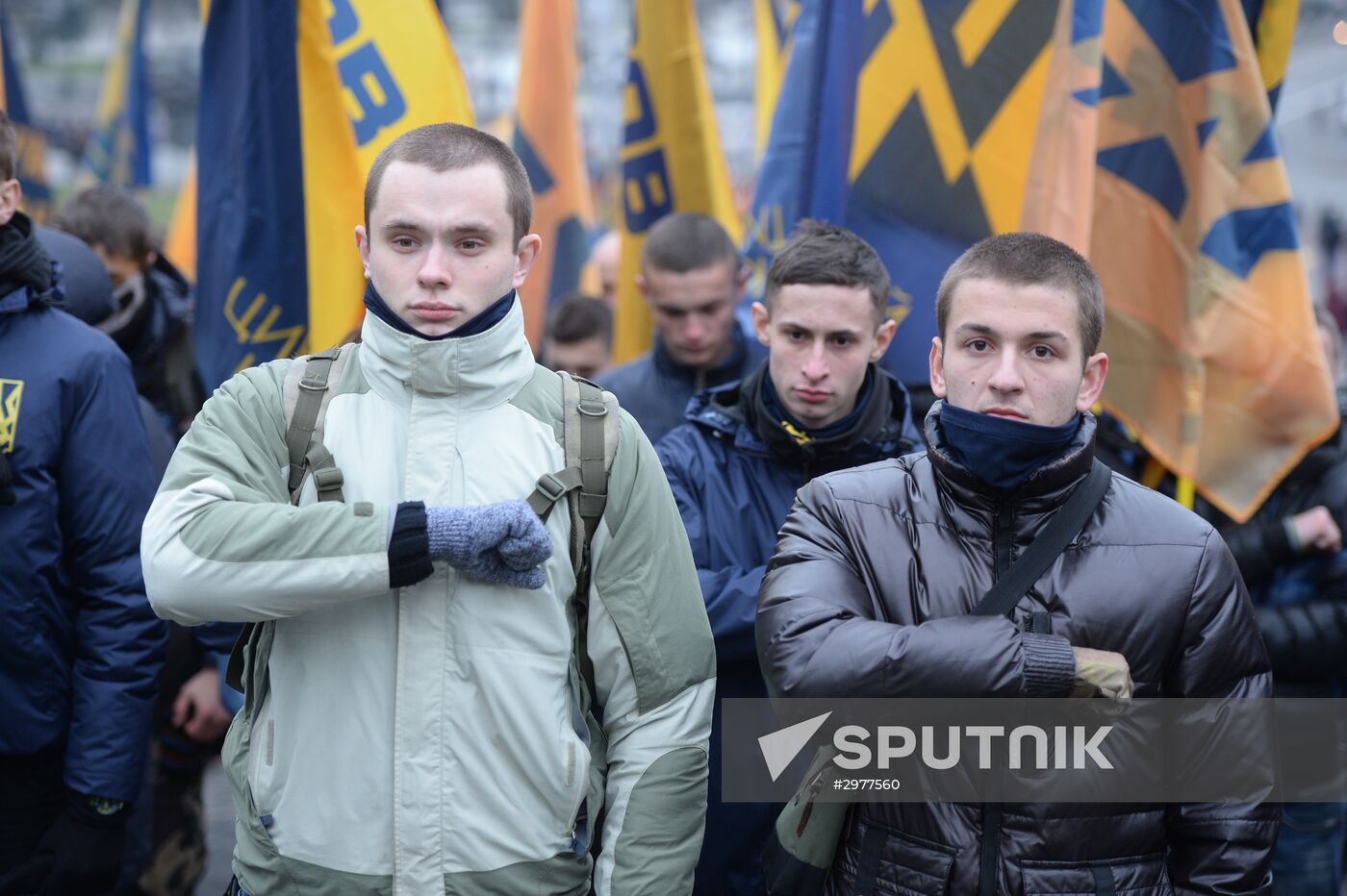 Kiev Maidan anniversary