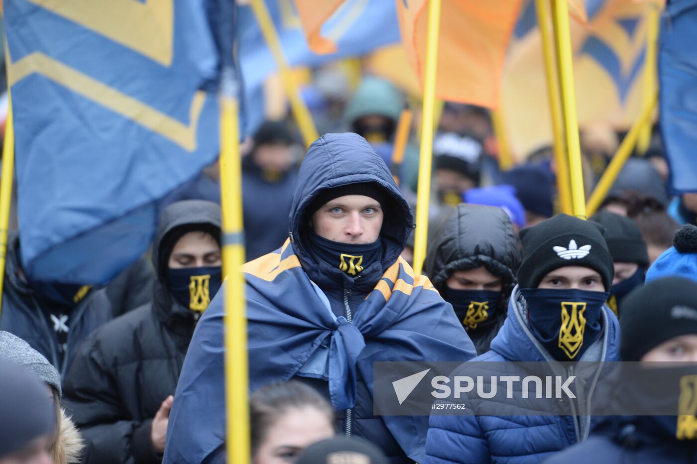 Kiev Maidan anniversary