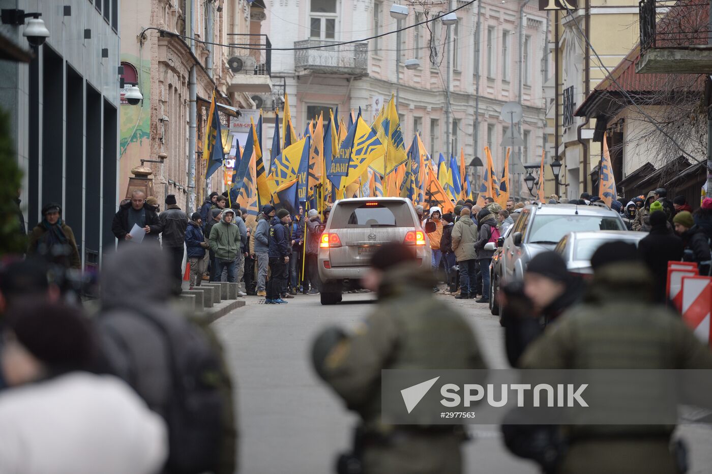 Kiev Maidan anniversary