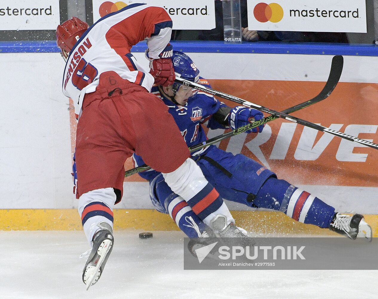 Ice hockey. KHL. SKA vs. CSKA