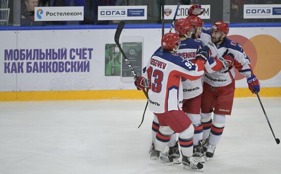 Ice hockey. KHL. SKA vs. CSKA