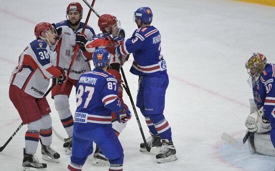 Ice hockey. KHL. SKA vs. CSKA