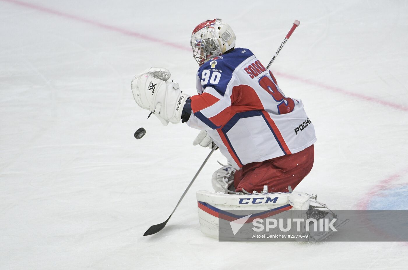 Ice hockey. KHL. SKA vs. CSKA