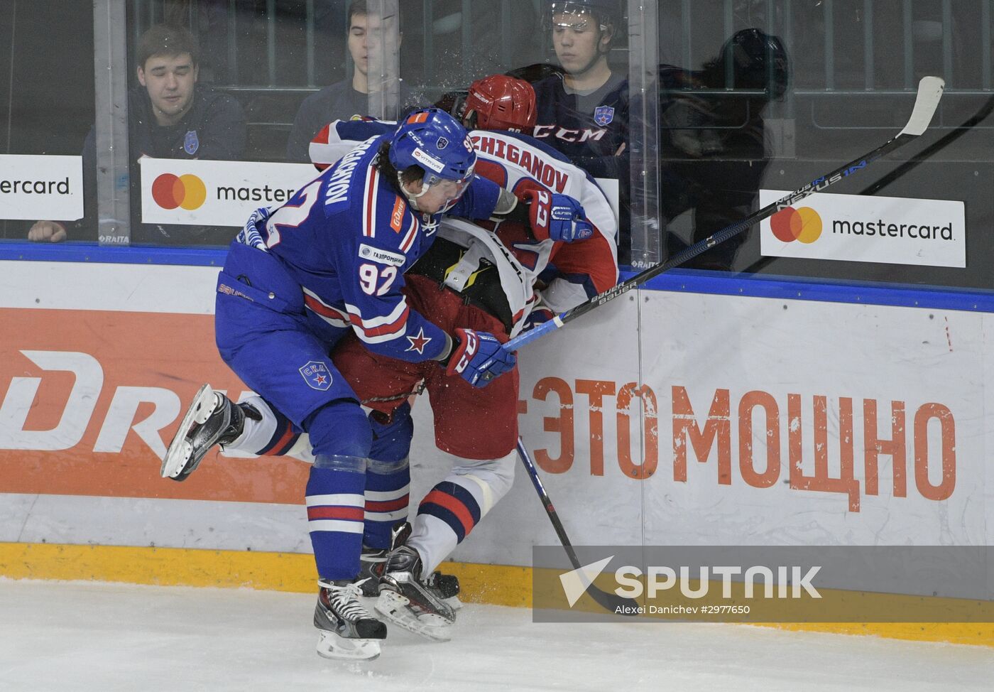 Ice hockey. KHL. SKA vs. CSKA