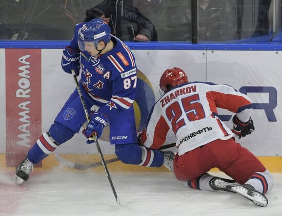 Ice hockey. KHL. SKA vs. CSKA