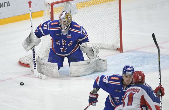 Ice hockey. KHL. SKA vs. CSKA