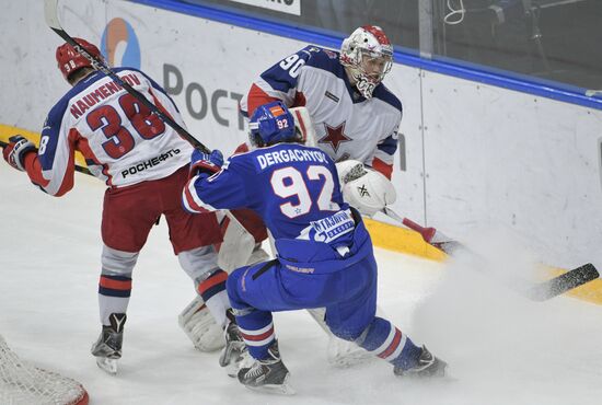 Ice hockey. KHL. SKA vs. CSKA