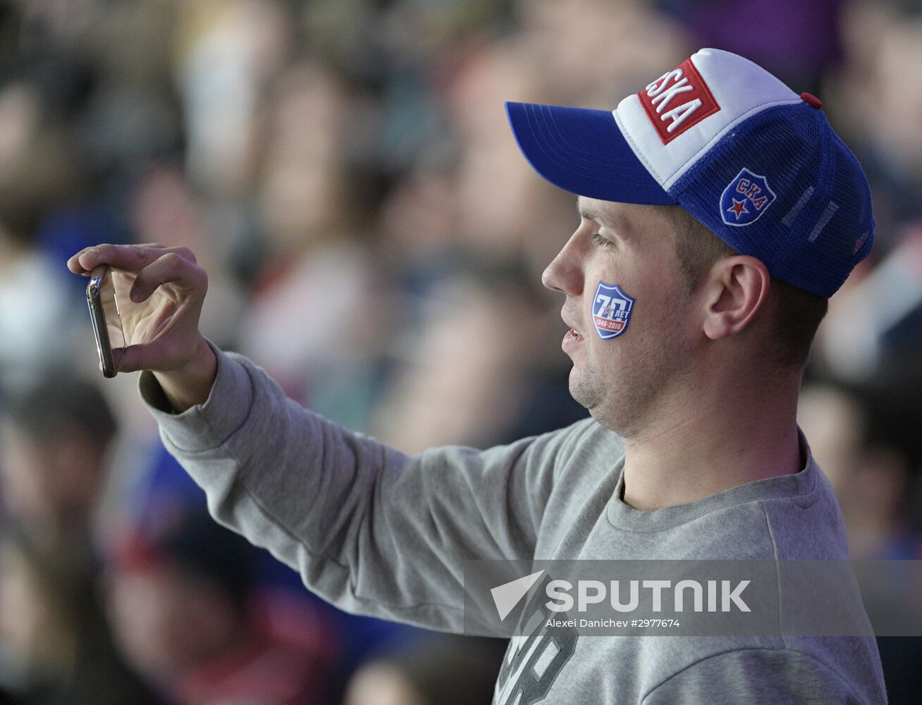 Ice hockey. KHL. SKA vs. CSKA