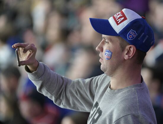 Ice hockey. KHL. SKA vs. CSKA