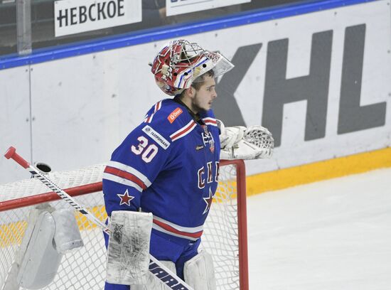 Ice hockey. KHL. SKA vs. CSKA