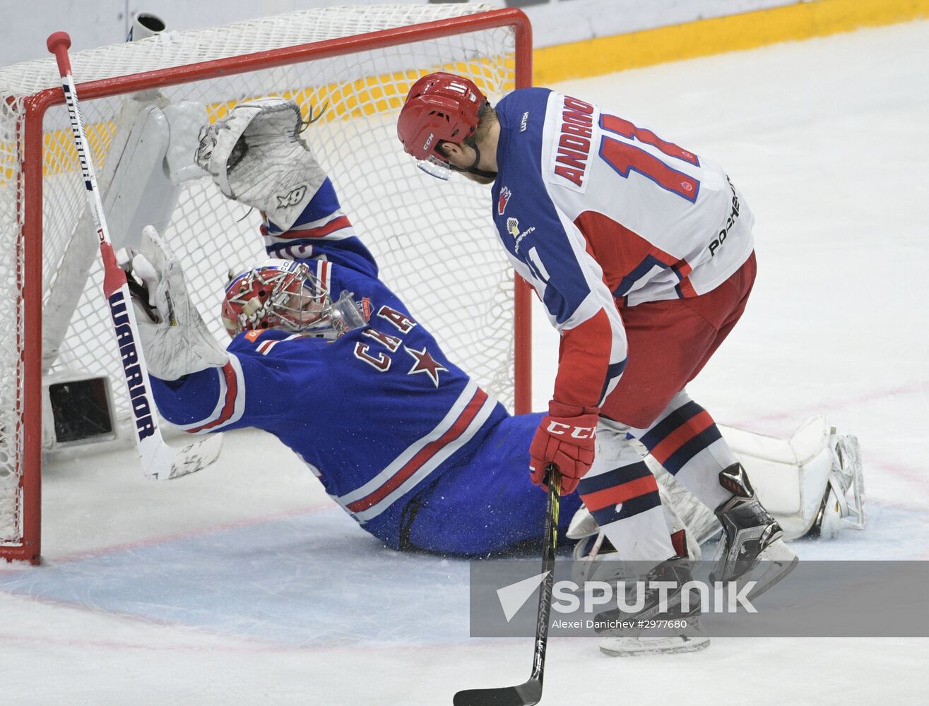 Ice hockey. KHL. SKA vs. CSKA