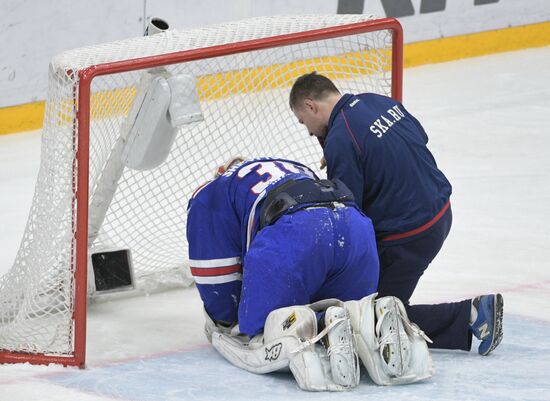 Ice hockey. KHL. SKA vs. CSKA