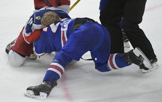 Ice hockey. KHL. SKA vs. CSKA