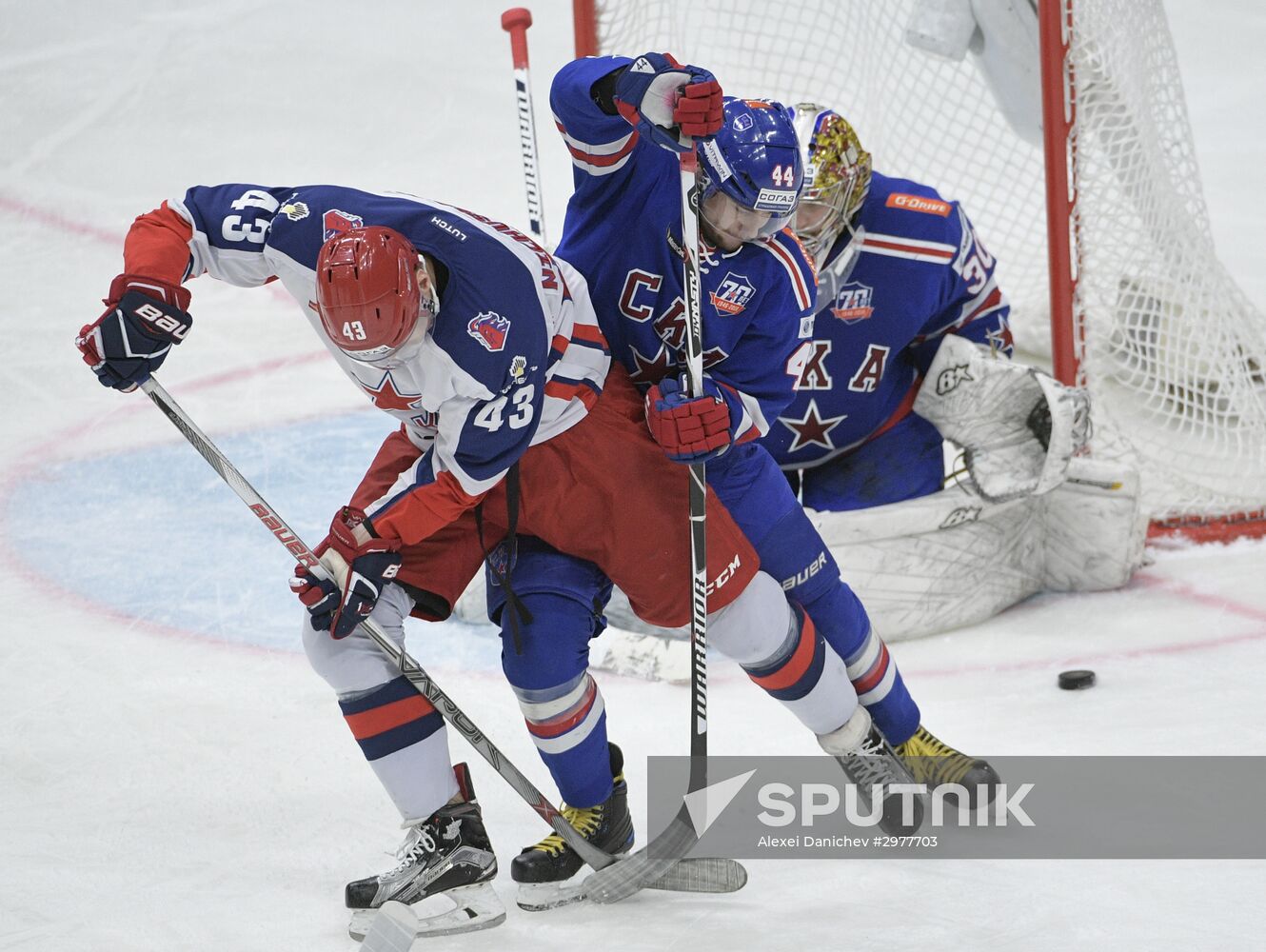 Ice hockey. KHL. SKA vs. CSKA