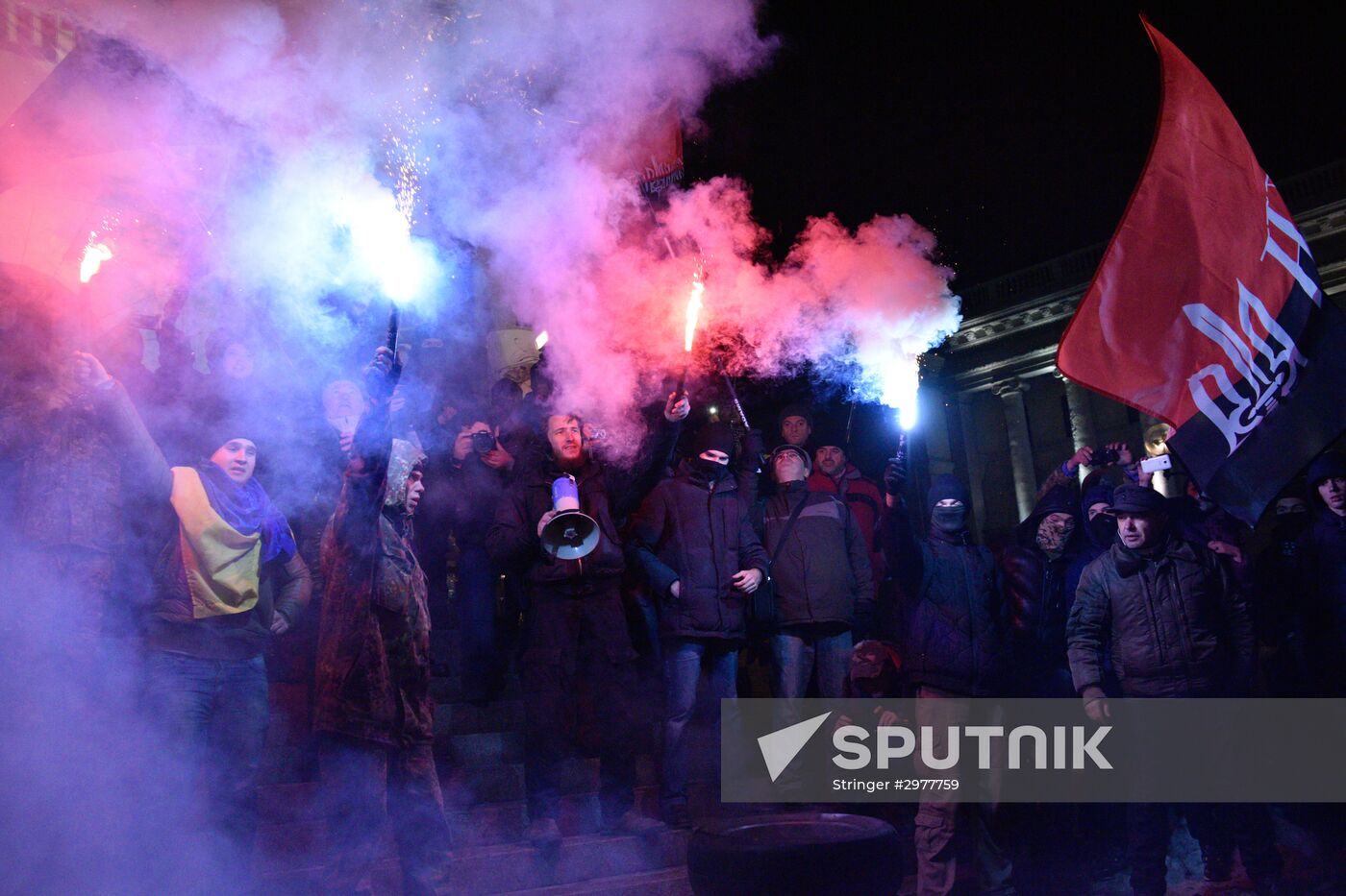 Kiev Maidan anniversary