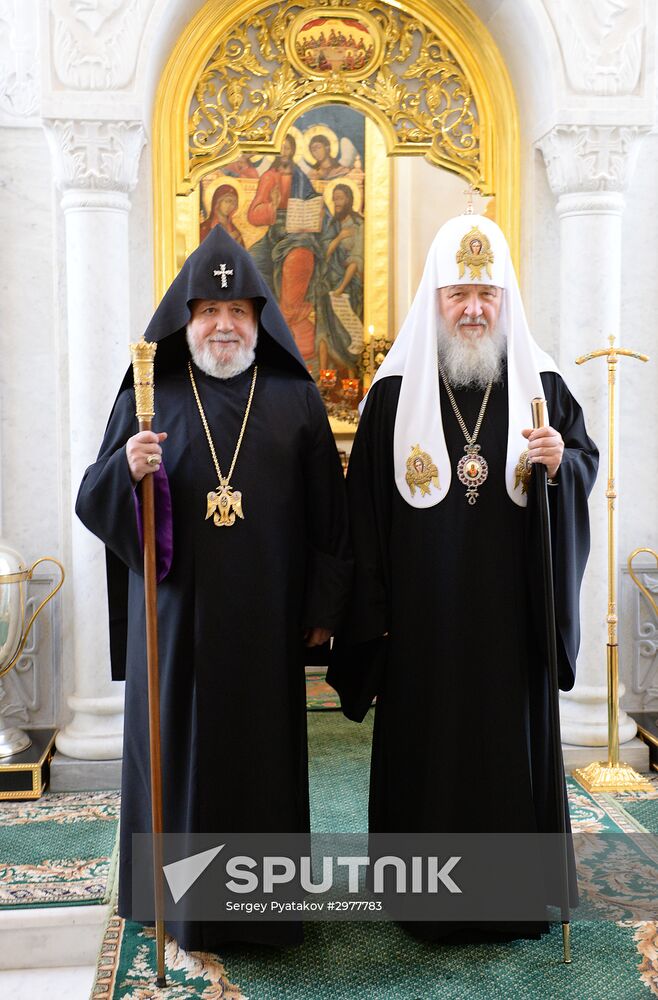 Patriarch Kirill meets with representatives of religious denominations